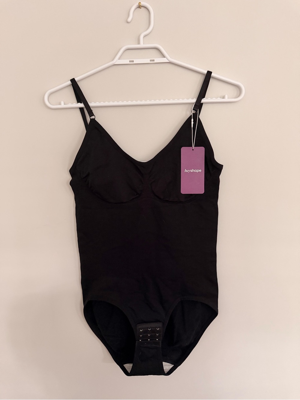 Heyshape Black Shaping Bodysuit with Adjustable straps